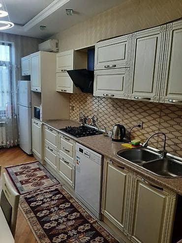 Uzunmüddətli kirayə mənzillər: Kirayə 2 otaqlı mənzil – Həzi Aslanov metrosuna piyada məsafə • Yer — 7