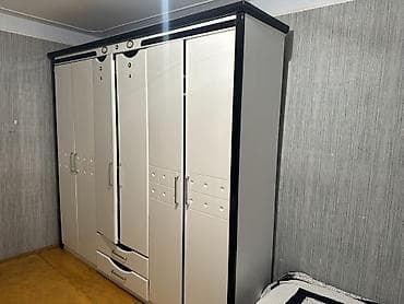 ayaqabi dolabi: 6 qapı, Siyirməli, Ağ, Açılan, Düz dolab — 1