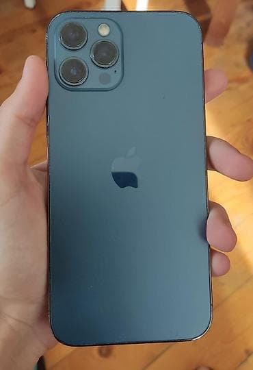 16 pro max ikinci el: IPhone 12 Pro Max, 256 GB, Pacific Blue, Face ID — 5