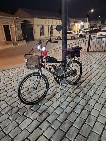 velsobed: Yeni Şəhər velosipedi Stels, 26", sürətlərin sayı: 32, Ünvandan götürmə — 1
