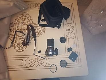 canon 600d kit: Canon DSLR fotoaparat dəsti Xüsusiyyətlər: - Korpus: Canon EOS — 7