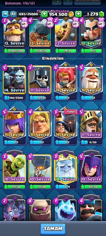 Велоаксессуары: Clash Royale hesabı – yüksək trofeyli və zəngin resurslu - Kral — 3