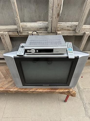mini televizor: Panasonic düz ekran tv heç bir problemi yoxdur,hər şeyi — 2