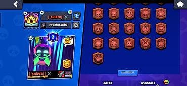sac aksesuarları: Brawl Stars hesabı - Kupa: 27,916 (Kupa Yolu II rütbə) - Daxili — 10