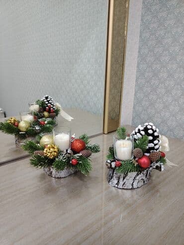 süni gullər: Şam — 7