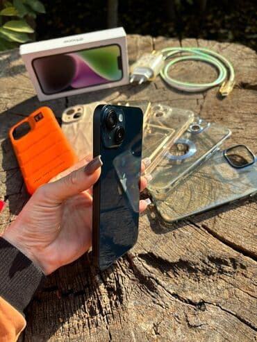 Vertu: IPhone 14, 128 GB, Midnight, Zəmanət, Barmaq izi, Simsiz şarj — 5