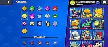 bas gitara: Brawl Stars hesabı – zəngin kolleksiya və kosmetiklər Xüsusiyyətlər — 2