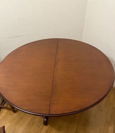 yumru masalar: Qonaq masası, Qatlanan, Taxta, Yumru masa — 2