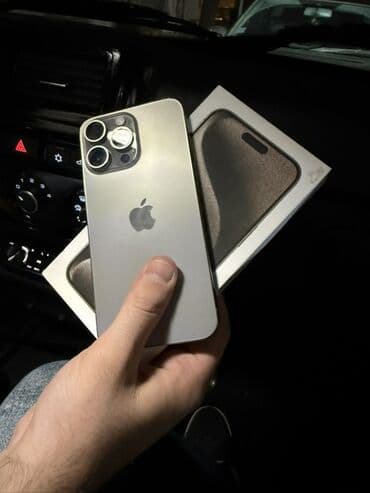 iphone 4s новый купить: IPhone 15 Pro, Gümüşü, Face ID — 1