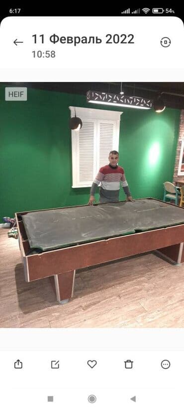 Digər xidmətlər: Bilyard stollarinin temiri qurawdrilmasi. Parcalarin deyiwdrilmesi — 3