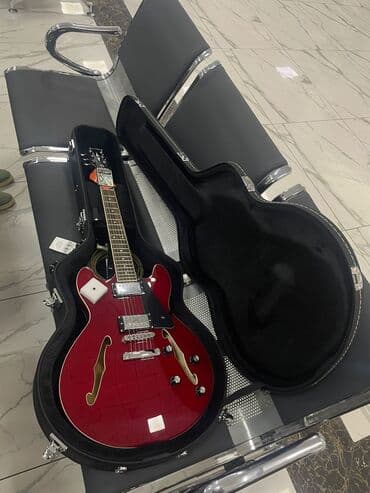 Elektron gitara, 6 sim, İşlənmiş