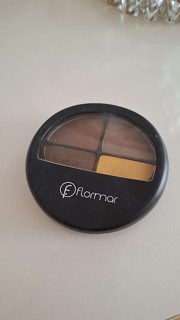 prada eynək: Flormar 4-lü göz kölgəsi palitrası - Rənglər: isti qəhvəyi tonlar və — 2