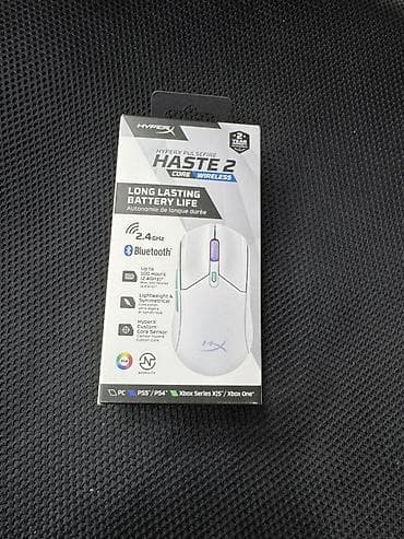 redmi note 12 pro ikinci el: HyperX Pulsefire Haste 2 Core Wireless oyun siçanı tep tezedi qutusu — 2