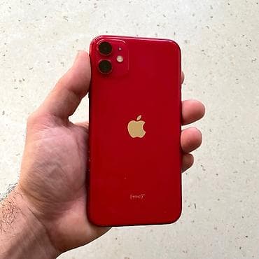 iphone s 5: IPhone 11, 64 GB, Qırmızı, Face ID — 3