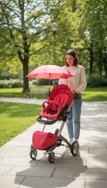 ekiz kolyaskası: Klassik gəzinti arabası, İşlənmiş, Cins: Qız, Yaş: 30 ay, Ünvandan götürmə — 1