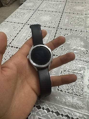 galaxy watch 4: Smart saat, Samsung, Sensor ekran, rəng - Gümüşü — 4