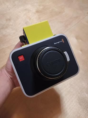 printer a3 and a4: Blackmagic Cinema Camera 2.5k (EF mount) Helios 44m2 linza - — 4