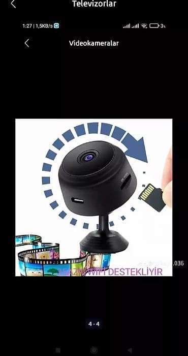 huawei mi fi: Smart WiFi Kamera – 1080p Full HD - PTZ texnologiyası: uzaqdan — 9