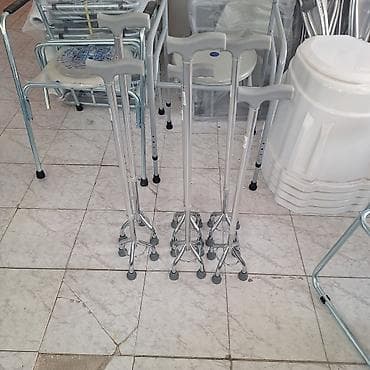 Digər tibbi məhsullar: Dördayaqlı qoltuqağacı (quadripod) əsa xasa baston üç və dörd ayaqli — 1