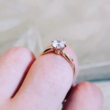 qızıl üzüklər qiymətləri 2022: Nişan, Üzük, Sarı qızıl, 585 Əyar — 4