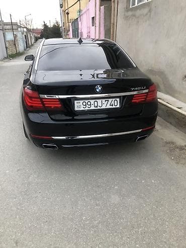 masin zapcast: BMW 740Li – uzun baza, lüks sedan. Xüsusiyyətlər: - Korpus: qara — 3
