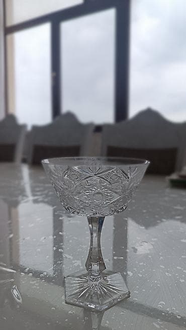 servi: Çay dəsti, Xrustal, Bohemia — 1