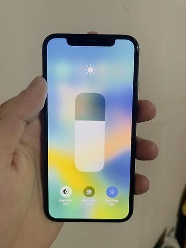 i̇pone 5s: IPhone X, 64 GB, Qara, Simsiz şarj, Face ID — 8