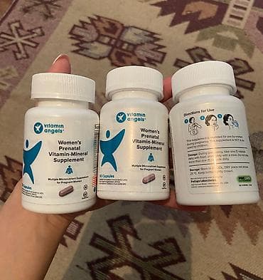 Gözəllik və sağlamlıq: Məhsul: Vitamin Angels – Women’s Prenatal Vitamin-Mineral Supplement — 1