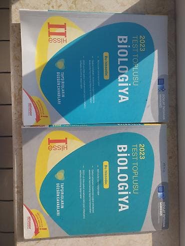 Kitablar və jurnallar: Biologiya 11-ci sinif, 2023 il — 1