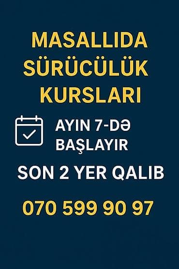 gitar kursu: Masallıda sürücülük kursları - Tədris proqramı: Yol hərəkəti — 1