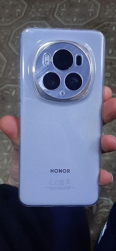 telefon ev ucun: Honor Magic 6 Pro, rəng - Bənövşəyi, Face ID — 5