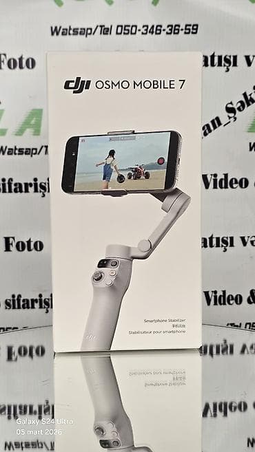 Audio: DJI Osmo Mobile 7 – məhsul yenidir təzə karobka endirimdə. Orxan_Şəki — 2