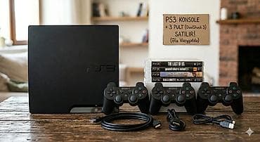 en ucuz playstation 3: PS3 Slim oyun konsolu paketi Komplekt: - PlayStation 3 (Slim) konsolu — 1