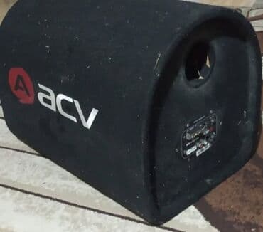 вентилятор с охлаждением в баку: ACV avtomobil subwooferi – boru tipli (tube) akustik qutu - Brend — 2
