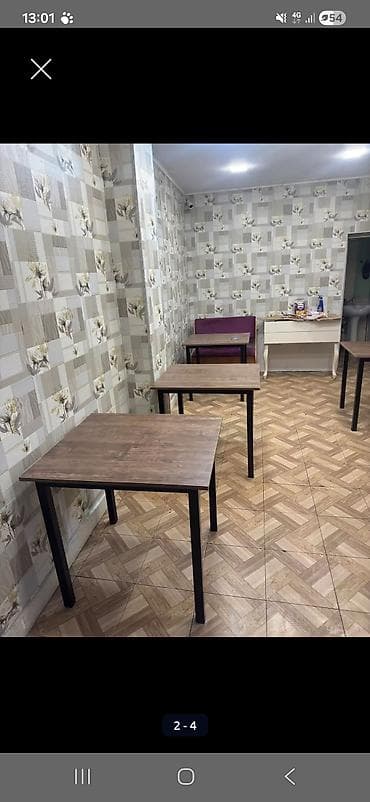 restoran stol: Kvadrat masa, Açılmayan, Teksturalı laminat — 2