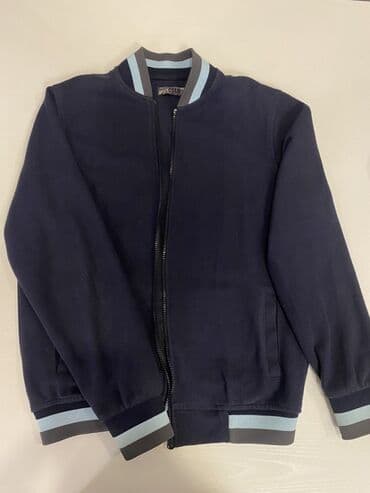 oglan papaq modelleri: Bomber mekteb jaketi.13-15 yasa gedir - Rəng: tünd göy (manjet və — 1