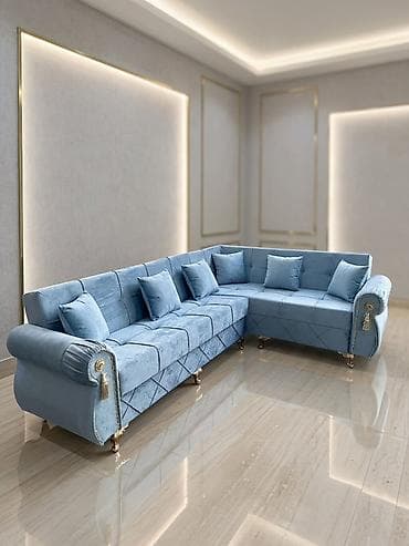 ikinci el künc divanlar: 🛋️ 280×200 ÖLÇÜDƏ YENİ MODEL KÜNC DİVAN ✨ Müasir və rahat dizayn 🪑 — 1