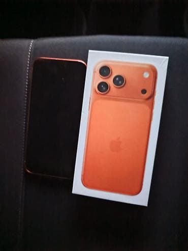 iphone 16 pri: IPhone 17 Pro Max, 512 GB, Narıncı, Face ID — 1