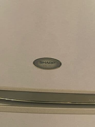 Plitələr və bişirmə panelləri: 2 qapılı Sharp Soyuducu Satılır, rəng - Ağ — 3