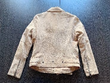 ekodəridən kişi gödəkçəsi: Натуральная набуковая кожа ( антилопа). Из США . Размер 38 . Мало — 10