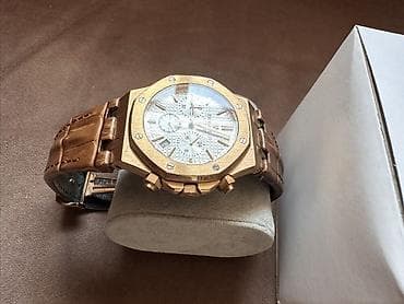 Audemars Piguet Royal Oak üslubunda xronoqraf kişi qol saatı - — 3