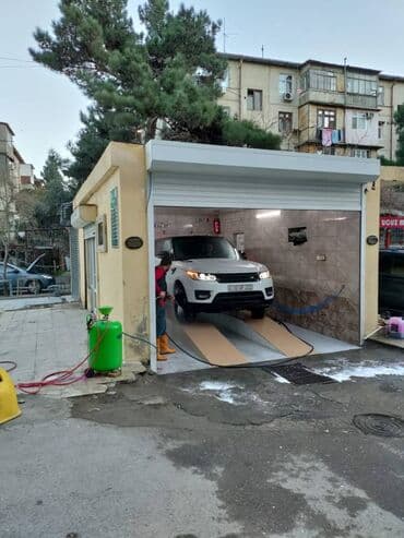 arenda moyka bakida: Nəsimi rayonu 4-cü mikrarayonda yol kənarı 27 kv.m sahəsi olan,moyka — 5