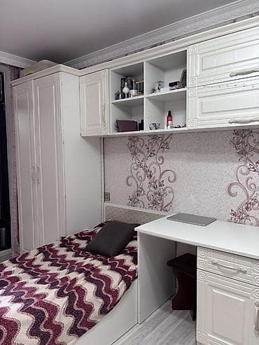 stul gence: Oğlan və qız üçün, 2 təknəfərlik çarpayı, Yazı masası, Dolab — 6
