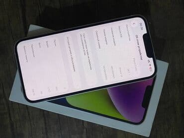 айфон 4 новый: IPhone 14, 128 ГБ, Белый, Face ID, С документами — 10
