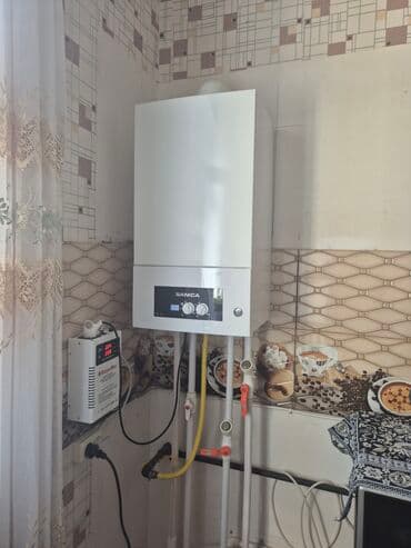 demir setka satisi: 100 manat prablemi var. SANICA divardan asılan qaz kombi sistemi - — 1