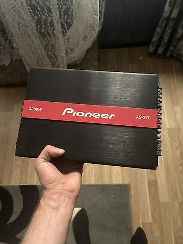 17 pro qiymet: Pioneer AS-276 avtomobil gücləndiricisi - Güc: 3000W (üzərində qeyd — 2