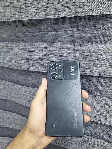 poco c75: Poco X5 Pro 5G, 256 GB, rəng - Qara, Face ID — 6