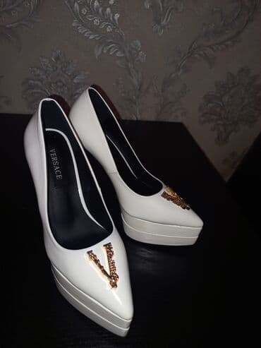 vmf saat qiymetleri: Tuflilər, Ölçü: 36.5, rəng - Ağ, Yeni — 3