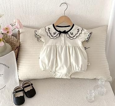 herbi usaq geyimleri: Bodi, Qız üçün, 3 - 6 ay — 2