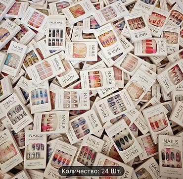 мини гвоздики: Məhsul: Press-on (yapışdırılan) dırnaq setləri Xüsusiyyətlər: - Hər — 3